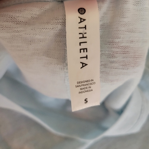 Athleta Release Tee Shirt Top Size Small  657749 - Picture 4 of 7